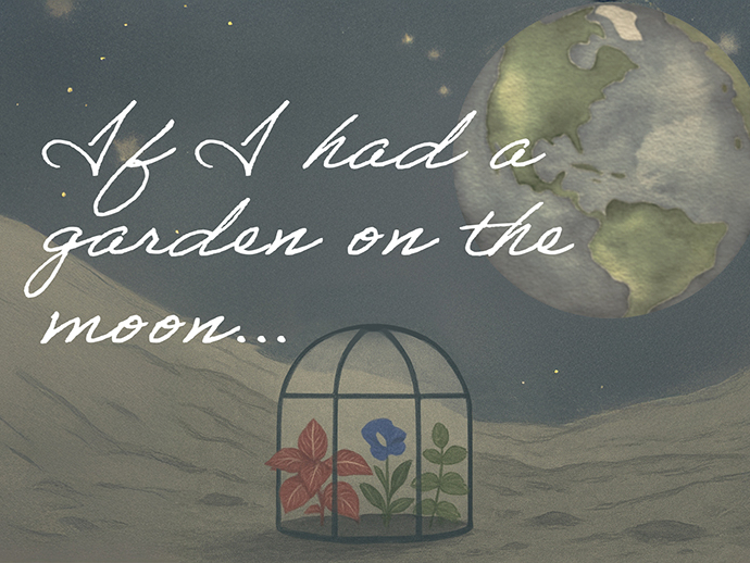 🌙 If I Had a Garden on the&nbsp;Moon…